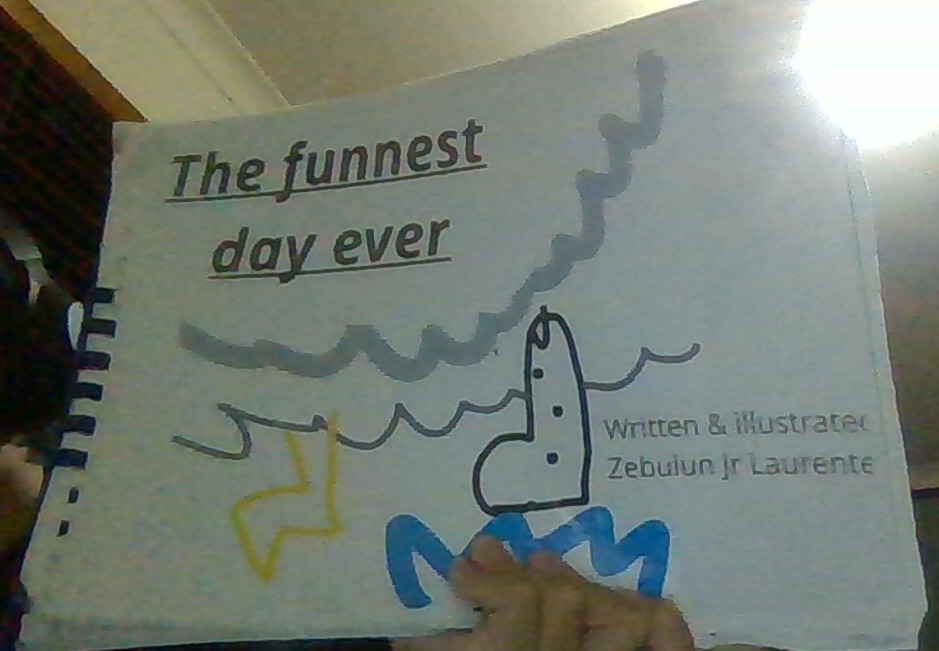 My first book, The Funnest Day ever